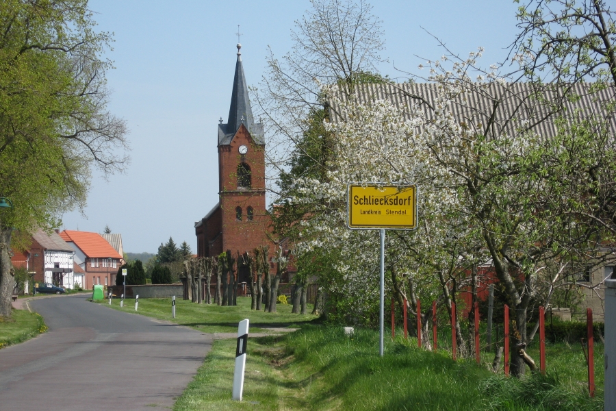 Schliecksdorf, Straßenansicht