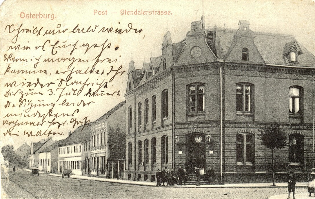 Historische Ansicht Postamt, 1906